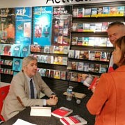 Claude Froidmont à la FNAC Liège