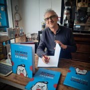 Bruno Coppens à la librairie « L’Antisèche » de Montfort L’Amaury.