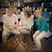 Françoise Pieterhons à la librairie des Saules
