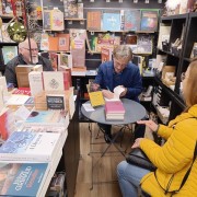 Patrizio Fiorilli à la Librairie des Saules Patrizio Fiorilli à la Librairie des Saules