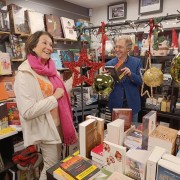 Patrizio Fiorilli à la Librairie des Saules. Patrizio Fiorilli à la Librairie des Saules.