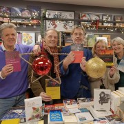 Patrizio Fiorilli à la Librairie des Saules. Patrizio Fiorilli à la Librairie des Saules.
