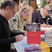 Sylvie Roge chez Filigranes. Sylvie Roge chez Filigranes.