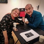 Hugo Paviot et Séverine Vincent à la Galerie Terrain Vagh (Paris 5).