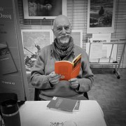 Philippe Drecq à la Foire du livre d'Anglars de Salers. Philippe Drecq à la Foire du livre d'Anglars de Salers.