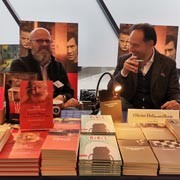 Frédéric Deville & Olivier Delacuvellerie à Mons Livres.