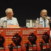 Claude Froidmont débat avec Eliane Tillieux. Claude Froidmont débat avec Eliane Tillieux.