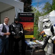 Patrizio Fiorilli aux Imaginales d'Épinal. Patrizio Fiorilli aux Imaginales d'Épinal.