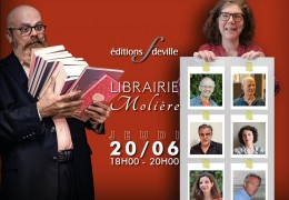 20/06/2024 : Les éditions F deville à la librairie Molière