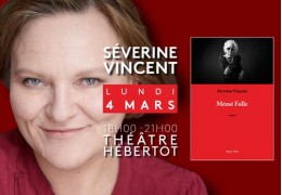 04/03/2024 : Séverine Vincent au Théâtre Hébertot