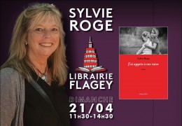 21/04/2024 : Sylvie Roge à la Librairie Flagey.